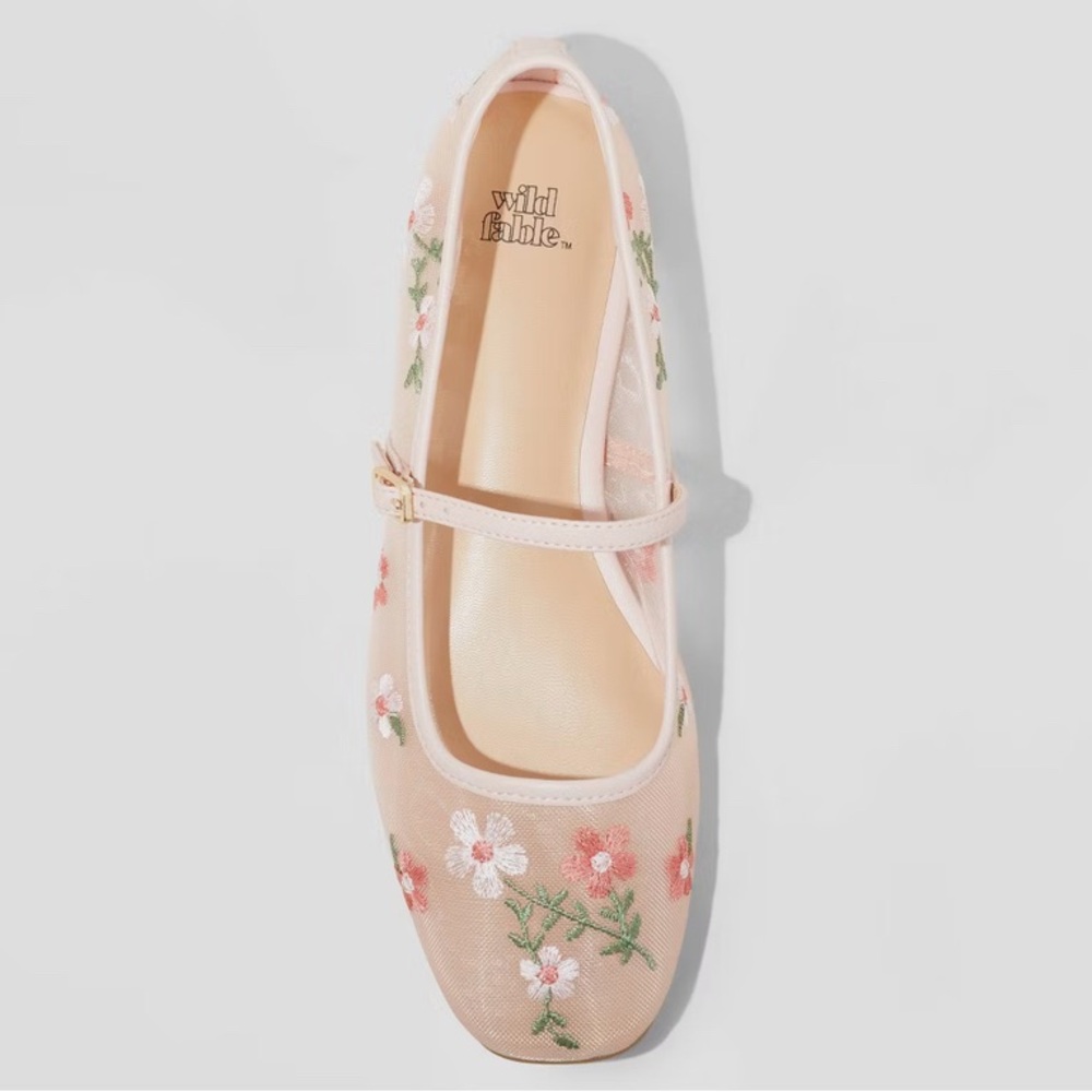 Wild Fable Elsa mesh ballet flats - Picture 2 of 6